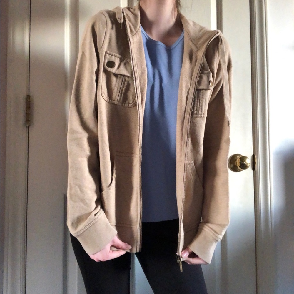 Tan Cozy Ralph Lauren Hoodie